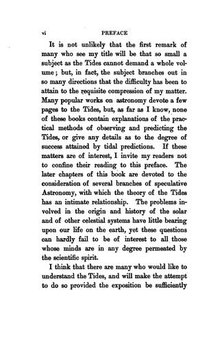 Cover for The tides and kindred phenomena in the solar system