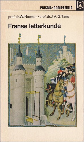 Cover for Franse letterkunde