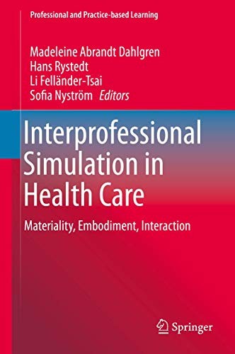 Cover for Interprofessional Simulation in Health Care