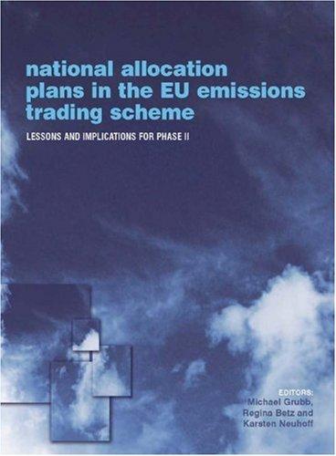 Cover for National Allocation Plans in the EU Emissions Trading Scheme