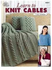Cover for Learn to Knit Cables