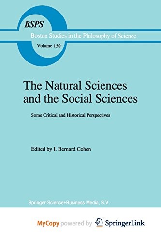 Cover for The Natural Sciences and the Social Sciences