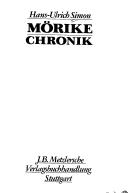 Cover for Mörike Chronik