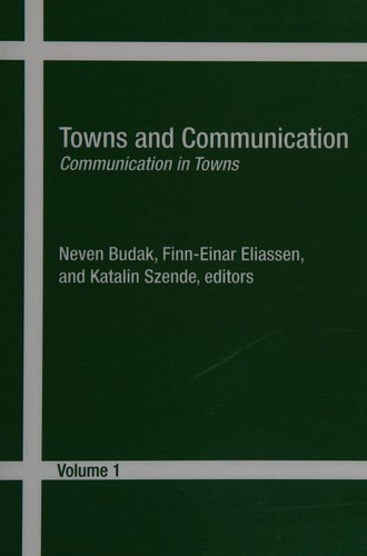 Cover for Towns and communication
