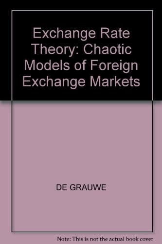Cover for Exchange rate theory