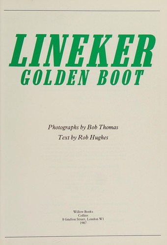 Cover for Lineker