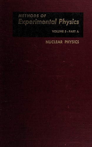 Cover for Nuclear physics.