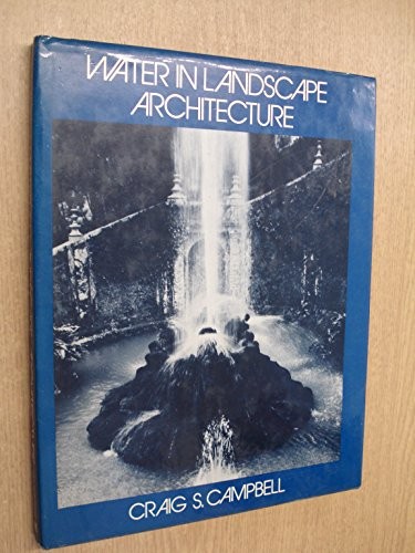 Cover for Water in landscape architecture