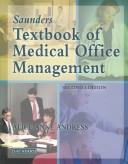Cover for Saunders' Textbook of Medical Office Management
