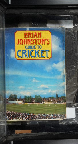 Cover for Brian Johnston's guide to cricket.