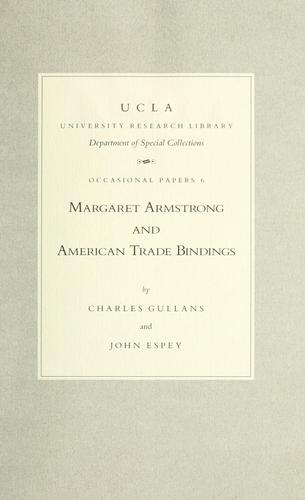 Cover for Margaret Armstrong and American trade bindings