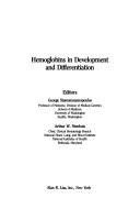 Cover for Hemoglobins in development and differentiation