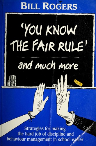 Cover for 'You know the fair rule' and much more