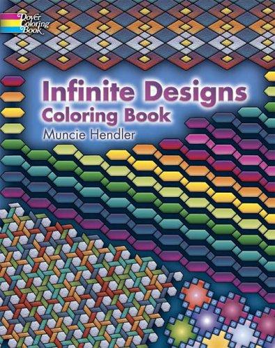 Cover for Infinite Designs Coloring Book