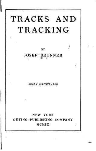Cover for Tracks and tracking