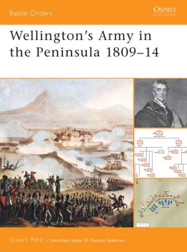 Cover for Wellington's Army in the Peninsula 1809-14 (Battle Orders)