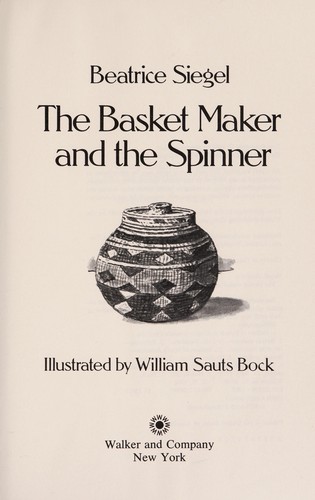 Cover for The basket maker and the spinner