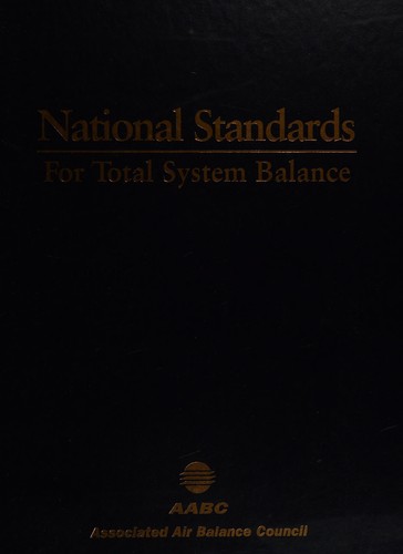 Cover for National standards for total system balance
