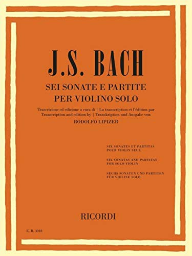 Cover for Six Sonatas and Partitas