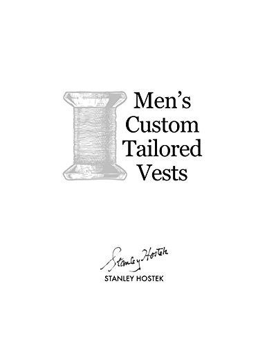 Cover for Men's Custom Tailored Vests