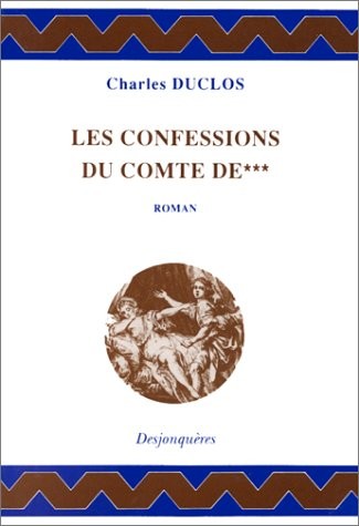 Cover for Les confessions du Comte ***