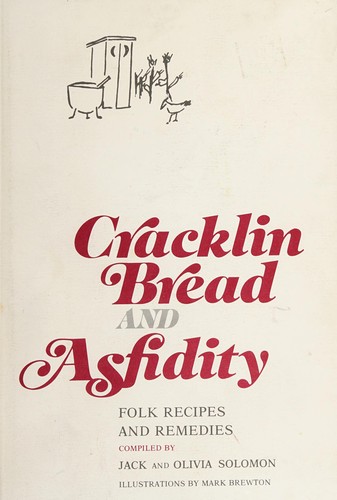 Cover for Cracklin bread and asfidity
