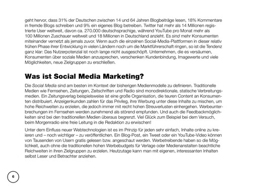 Cover for Das Social Media Marketing Buch