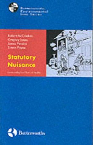 Cover for Statutory Nuisance (Law in Context)