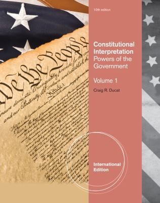 Cover for Constitutional Interpretation
