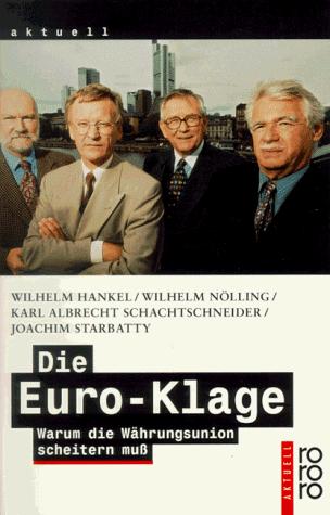 Cover for Die Euro-Klage