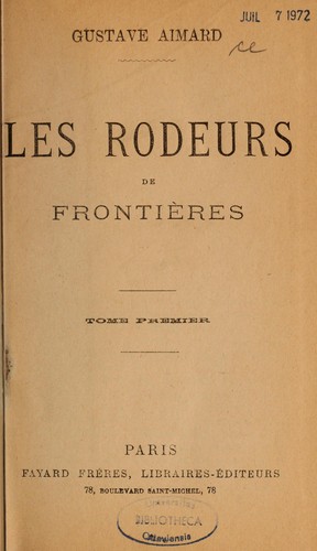 Cover for Les rôdeurs de frontières
