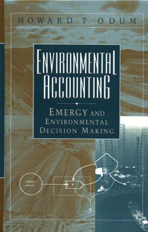 Cover for Environmental accounting