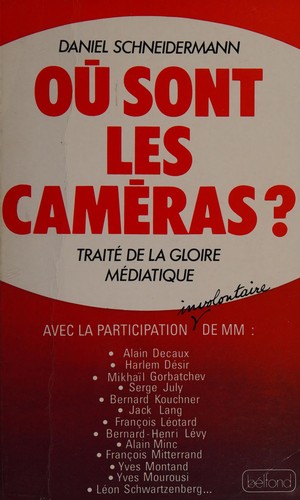 Cover for Où sont les caméras?