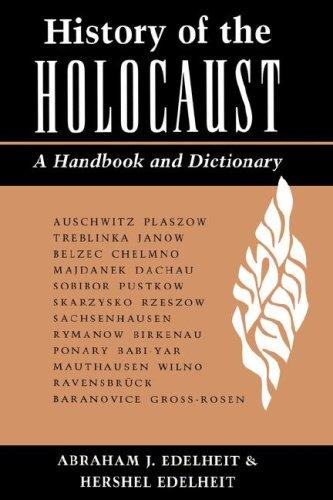 Cover for History of the Holocaust