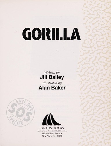 Cover for Gorilla (Save Our Species)