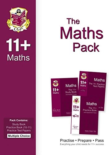 Cover for The 11+ Maths Bundle Pack - Multiple Choice