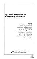 Cover for Mental retardation