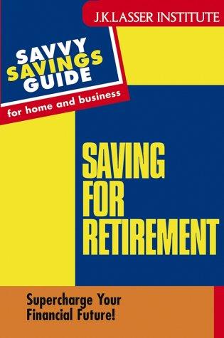 Cover for Saving for retirement
