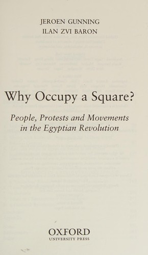 Cover for Why Occupy a Square?