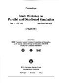 Cover for Proceedings, Ninth Workshop on Parallel and Distributed Simulation (PADS'95)