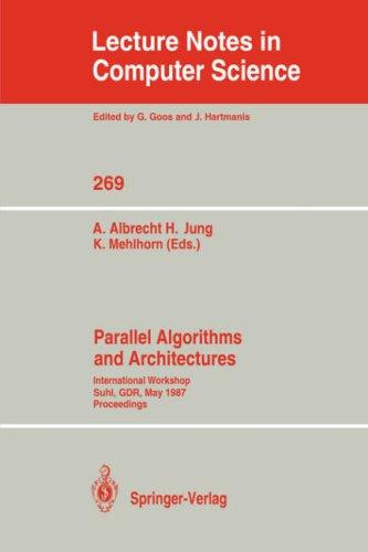 Cover for Parallel Algorithms and Architectures