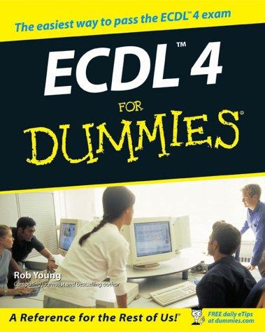 Cover for ECDL 4 for Dummies