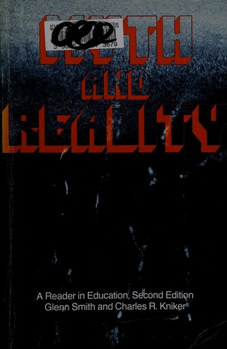 Cover for Myth and reality