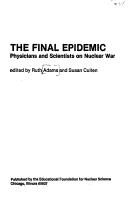 Cover for The Final epidemic