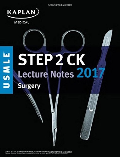 Cover for USMLE Step 2 CK Lecture Notes 2017