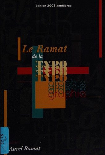 Cover for Le Ramat de la typographie