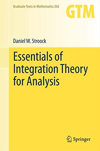 Cover for Essentials of Integration Theory for Analysis