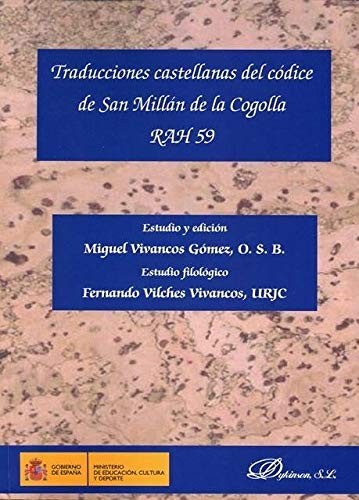 Cover for Traducciones castellanas del Códice de San Millán de la Cogolla RAH 59