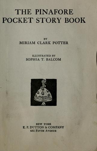 Cover for The pinafore pocket story book