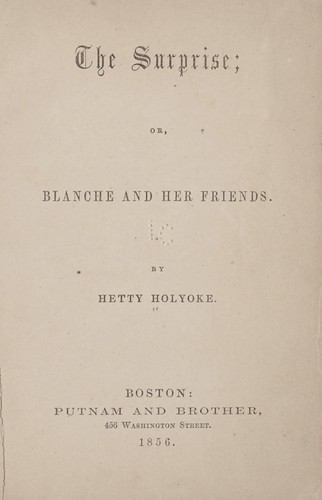 Cover for The surprise